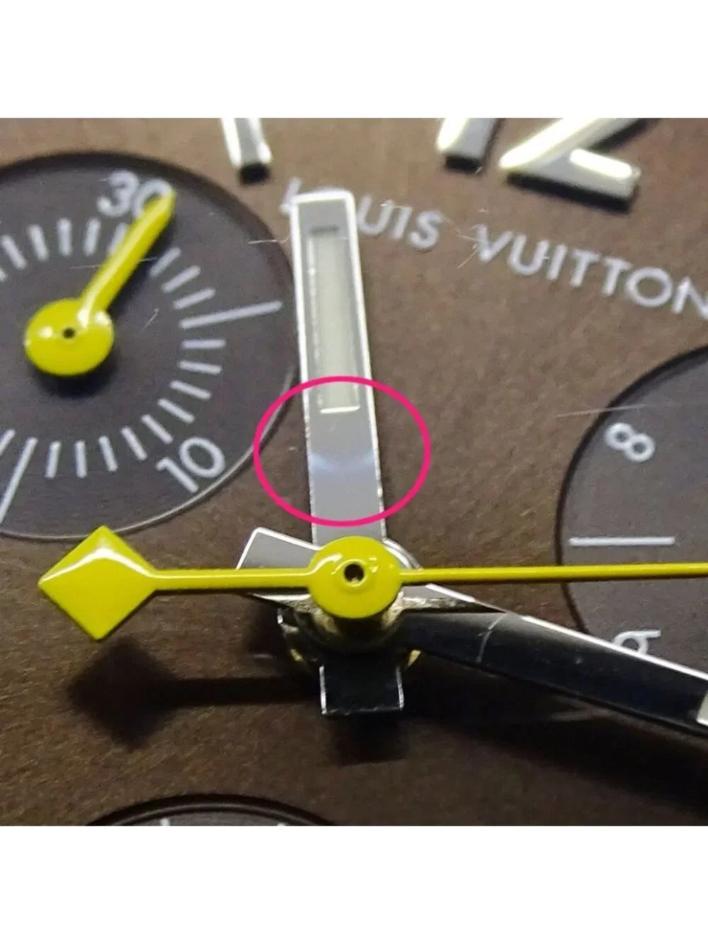 Louis Vuitton Watch Boys Tambour Chronograph Date Quartz Stainless Steel - Picture 14 of 14